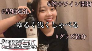 【ゆる動画】約3万円分、進撃の巨人グッズ開封