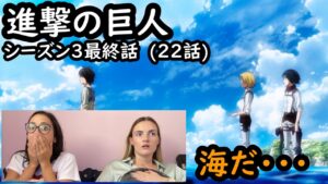 エレンの海を前にした一言に思わず涙・・・　【海外の反応】　　　　　　　　　　　　　　　　　　　　　　　　　　　　　【進撃の巨人　シーズン3最終話(22話)】