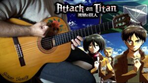 『Shinzou wo Sasageyo』(Attack on Titan) meet flamenco guitar【進撃の巨人 AOT OST ANIME FINGERSTYLE COVER】