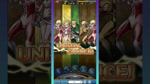 【ユニゾンリーグ】進撃の巨人コラボが来るので、久しぶりに巨人のユニゾンアタックしてみました！#shorts