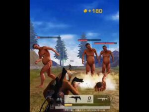 【荒野行動】進撃の巨人コラボの巨人怖すぎwww#shorts