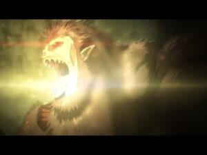 【進撃の巨人Final】叫び、ファルコやピクシス司令たちを巨人化させるジーク／Zeke screams and turns Falco, Pixis, and others into giants.