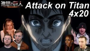Attack on Titan 4x20 Reactions | Great Anime Reactors!!! | 【進撃の巨人】【海外の反応】