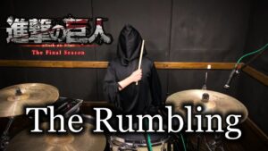 【進撃の巨人 The Final Season OP】SiM - The Rumbling full ver. 叩いてみた [Drum Cover]