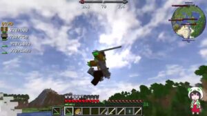 進撃の巨人modサバイバル「目指せ討伐数100」