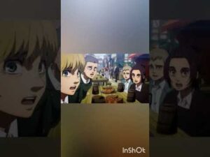 [進撃の巨人 ネタ]口の中パサパサでパイ飲み込めないアニ #shorts