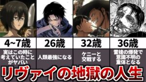 リヴァイの壮絶な人生を徹底解説！アッカーマンの力に目覚めた時期がヤバい。
