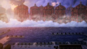 【進撃の巨人Final】海を渡る無数の超大型巨人