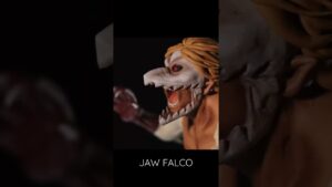Jaw Titan Falco Sculpture #aot #sculpture #sculpting #進撃の巨人