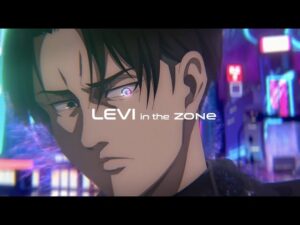 進撃の巨人・リヴァイが渋谷の街で獣の巨人に立ち向かう！『無敵のゾーンへ LEVI(進撃の巨人)』15 秒篇