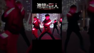 進撃の巨人OPのプロのヲタ芸がすごい！#shorts