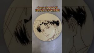 進撃の巨人 ・リヴァイ兵長のcharacterplate【91】#shorts