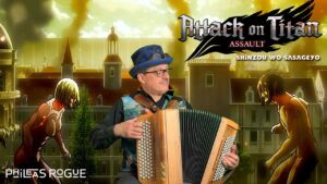 ATTACK ON TITAN 進撃の巨人 - Shinzou wo Sasageyo (cover Phileas Rogue)