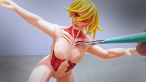 Sculpting FEMALE TITAN | Attack On Titan | Shingeki No Kyojin 進撃の巨人