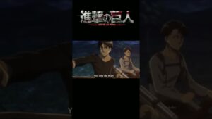 【進撃の巨人】リヴァイ兵長に間違えて放った言葉【小ネタ】 #shorts