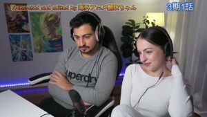 【海外の反応】そんなガリガリな巨人じゃ絶望だろ？　オーストラリアニキとネキ【進撃の巨人 3期1話】狼煙