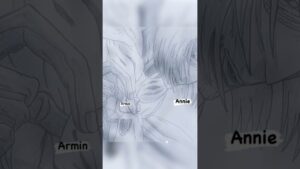 Armin & Annie / アルミン & アニ - [ Attack On Titan | 進撃の巨人 ] #shorts