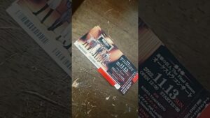 進撃の巨人スペシャルイオーケストライベントのチケットきた！　#進撃の巨人　#shingeki