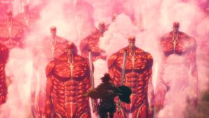 進撃の巨人|ハンジはエレン を倒すために焼かれました,Hange was burned to ashes when she  trying to stop Eren Kill Mikasa