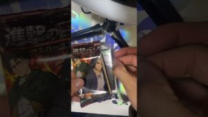 進撃の巨人ウエハース開封1