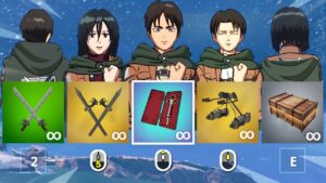 ランダム進撃の巨人チャレンジをやってみたら...【フォートナイト / Fortnite】