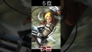 進撃の巨人最強ランキング