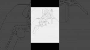 ミカサアッカーマン/進撃の巨人(Attack on titan) アスキーアート　#進撃の巨人 #ミカサ 　#アスキーアート