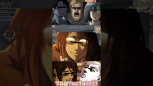 ♦️【進撃の巨人】ハンジがリヴァイとミカサにとんでもない暴言を言ってしまうww#shorts