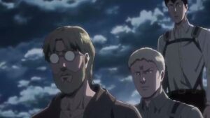 【進撃の巨人】とりあえず上司の「熱っ！」を無視する2人