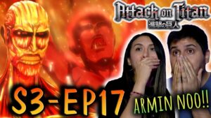 HERO  |  ATTACK ON TITAN [進撃の巨人] -  S3 EP17 (54) REACTION