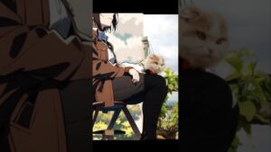 進撃の巨人へ猫と行ったら平和な世界になりました。#進撃の巨人#attackontitan