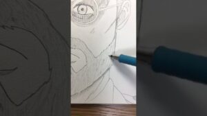 【進撃の巨人】ジーク・イェーガー描いてみた #shorts #ジーク