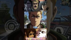 ♦️【進撃の巨人】エルヴィンが突撃宣言したら打ち切り漫画みたいになったwww#shorts