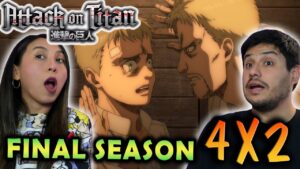 MIDNIGHT TRAIN  |  ATTACK ON TITAN [進撃の巨人] -  4 x 2 (61) REACTION - THE FINAL SEASON