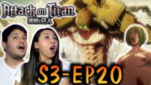 THAT DAY..  |  ATTACK ON TITAN [進撃の巨人] -  S3 EP20 (57) REACTION