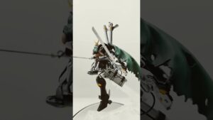 ガンプラ　進撃の巨人　調査兵団クロスボーン！#shorts
