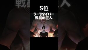 #進撃の巨人 #九つの巨人強さランキング