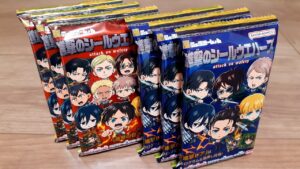 進撃のシールウエハース【進撃の巨人】attack on wafers！！