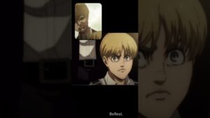 進撃の巨人でBeReal#bereal#アニメ #進撃の巨人