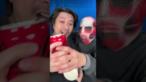 コーラが完璧に消えるマジックです！#mashle #magic #進撃の巨人