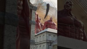 進撃の巨人が攻めてきたらこんな感じ#short