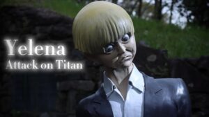 【等身大】進撃の巨人のイェレナを粘土で作ってみた【Life-size】Yelena 【Attack on titan】making cray art