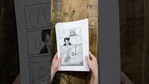 諫山創畫集《進擊的巨人　畫集 FLY》套裝中最終話〈朝著那座山丘上的樹〉複製原稿